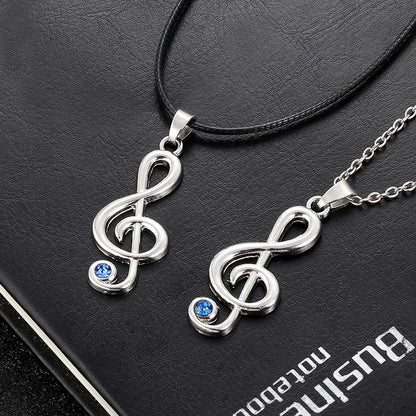 High Quality Jewelry musical note Necklace For Lover Gift