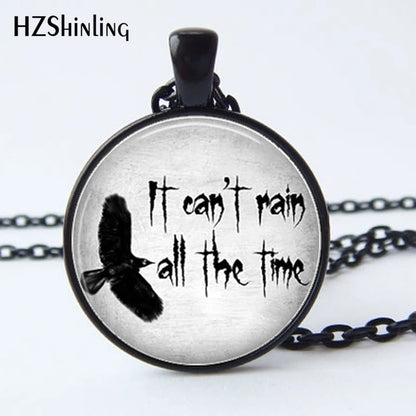 It Can't Rain All The Time Necklace Eric Draven The Crow