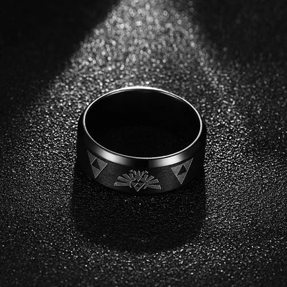 Black Ring Cool Men Zelda