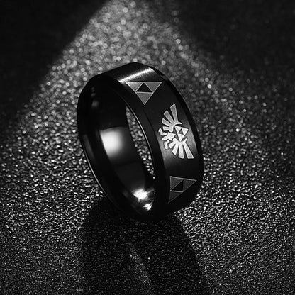 Black Ring Cool Men Zelda