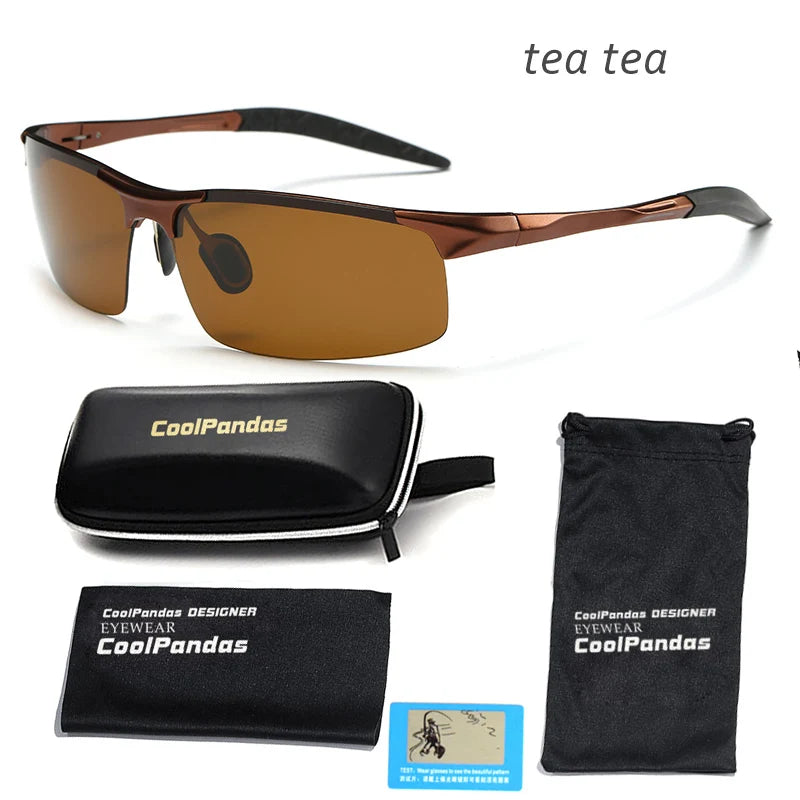 Polarized Aviation Sunglasses — Aluminum Magnesium UV400