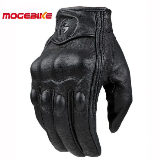 Rider's Choice: MotoGuard Leather Gloves