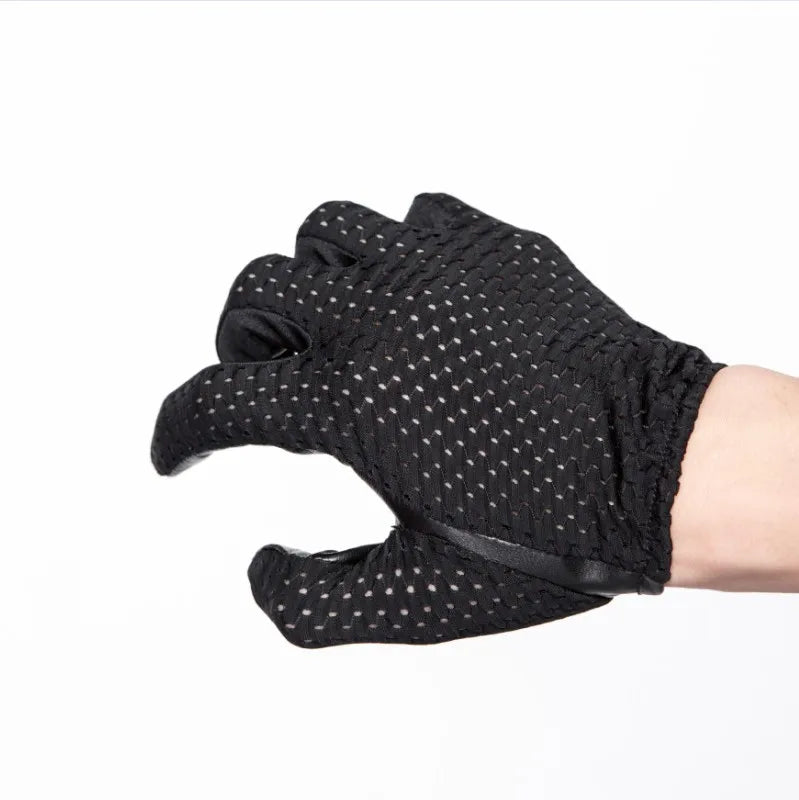 leather Breathable Anti-Slip Driving Gloves