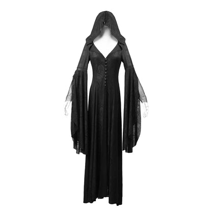 Punk Rave Gothic Long Dress