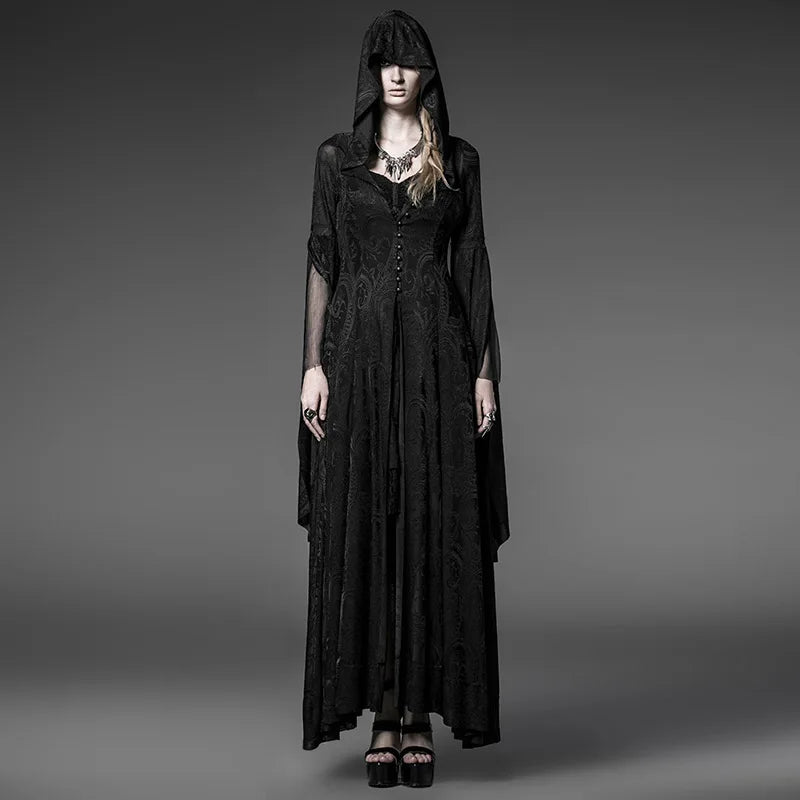 Punk Rave Gothic Long Dress