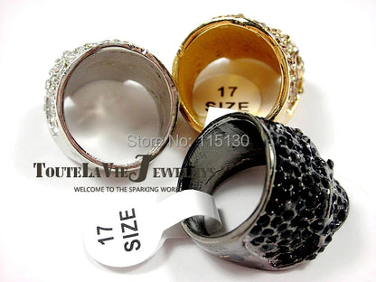 Skull Rings for Men Rock Punk