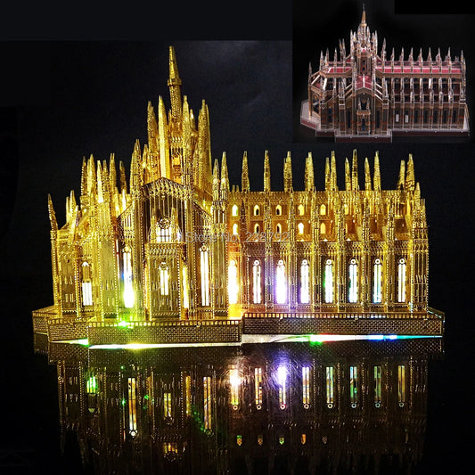 3D Metal Puzzle Milan Cathedral