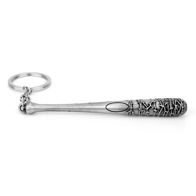 Lucille Keychain: Walking Dead Bat & Ball Pendant
