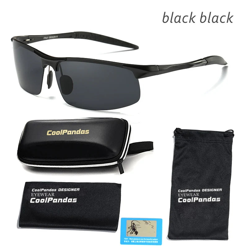 Polarized Aviation Sunglasses — Aluminum Magnesium UV400