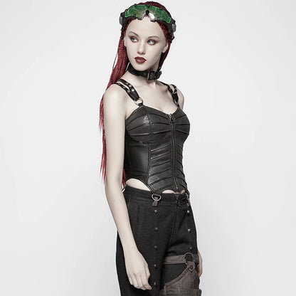Corset Top with Adjustable Straps