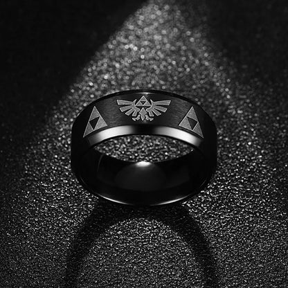 Black Ring Cool Men Zelda