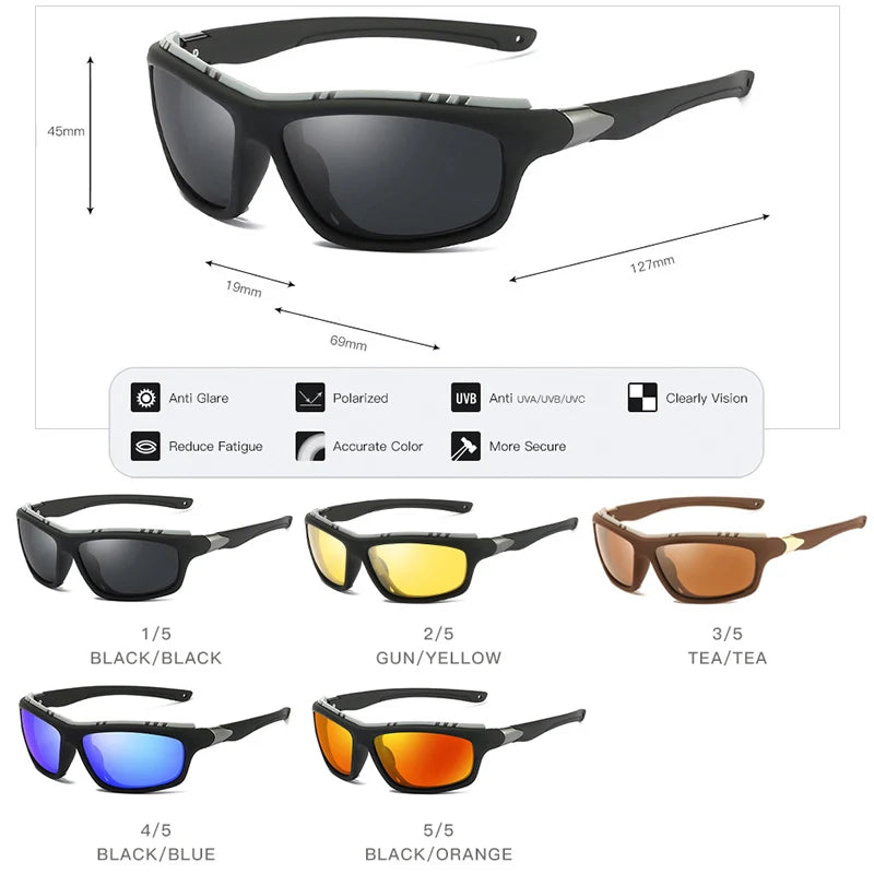 Steampunk Polarized Sunglasses
