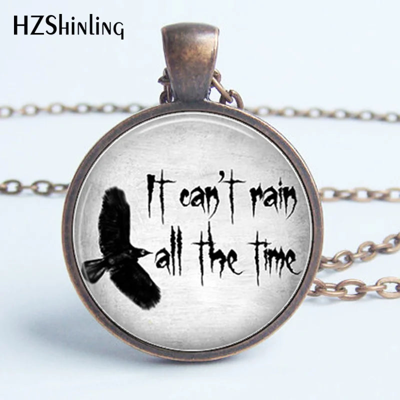 It Can't Rain All The Time Necklace Eric Draven The Crow