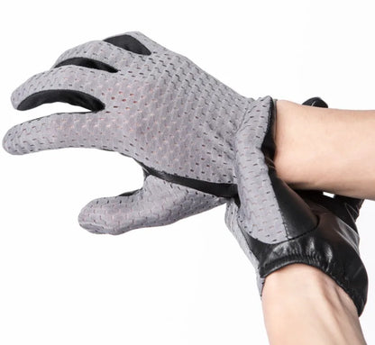 leather Breathable Anti-Slip Driving Gloves