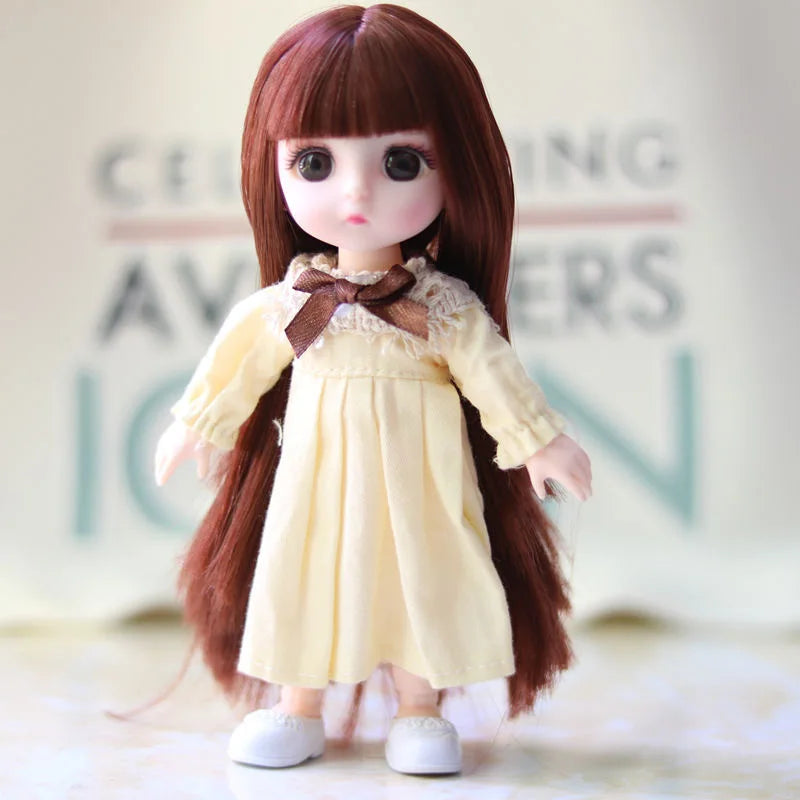 cute Doll 16 Cm Girls Toys DIY Gift