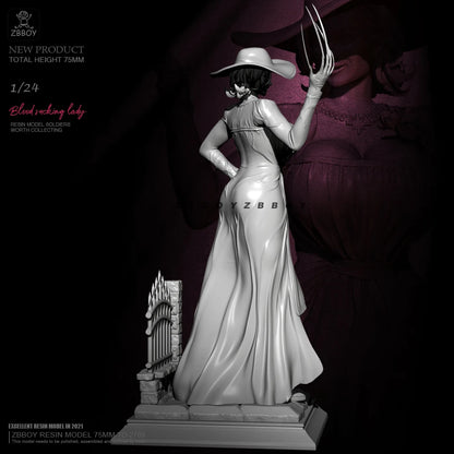 Resident evil lady figure