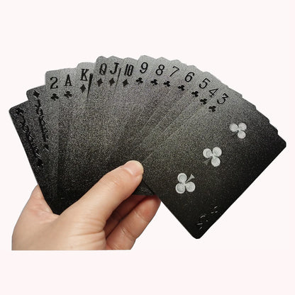 Black Playing Cards Poker Game Japanese Building Black Diamond