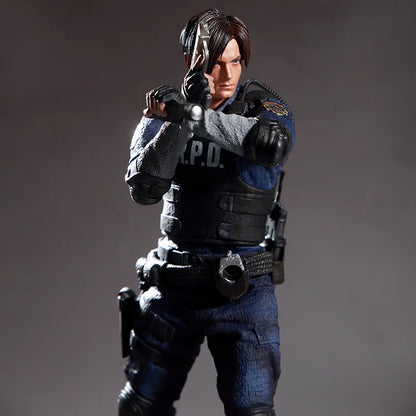 Game Biohazard Character Leon Scott Kennedy Action Figure Toys