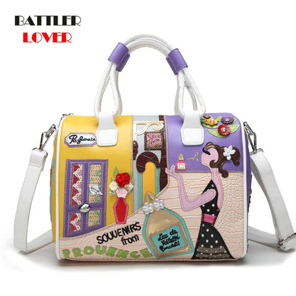 Lady Pockets Retro Messenger Bags