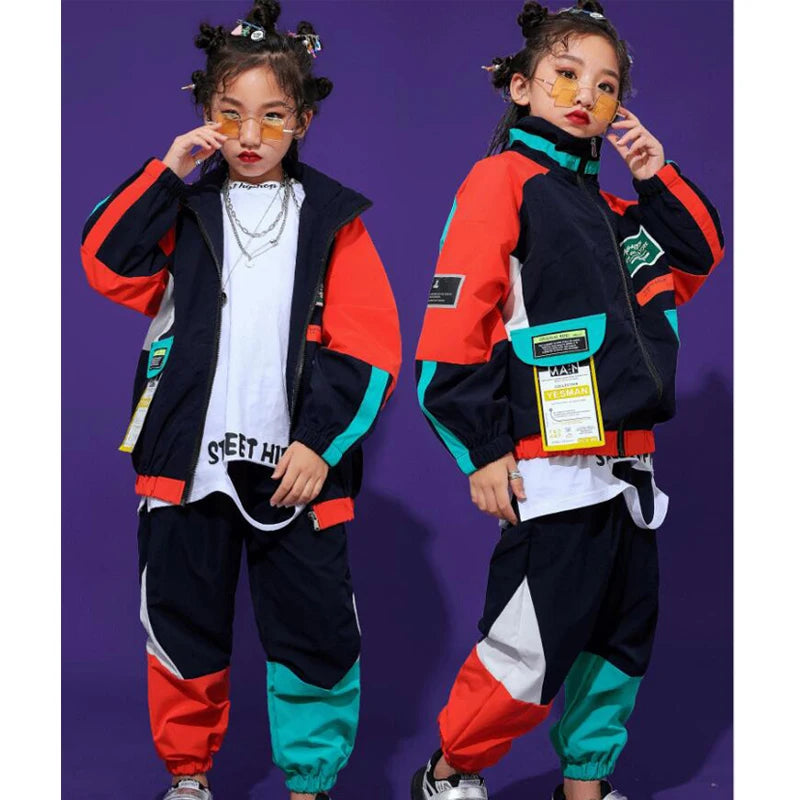 Kid Fashion Cool Hip Hop Clothing