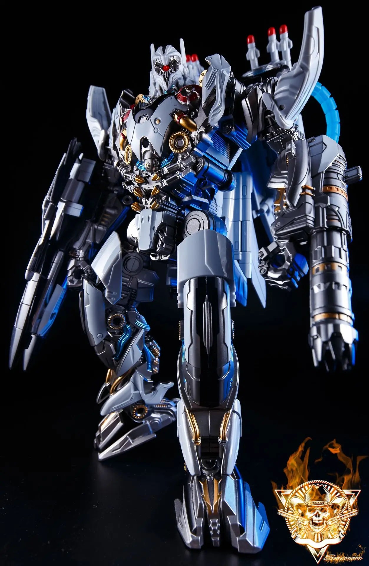 Transformation Toy Nitro Zeus Black Mamba LS-01 BMB LS01 KO Fighter Transformation Masterpiece  Robot Boy's Birthday Gift Box