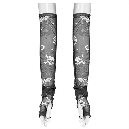 Women's Gothic "Virtual Erosion" Printing Arm Sleeve