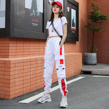 Women's Joggers Casual Sports Sweatpants Trousers Black