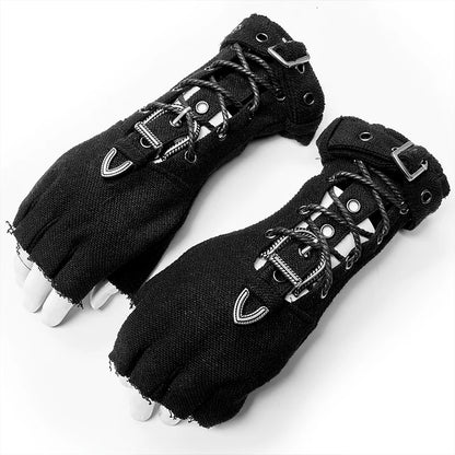 Handsome Cool Soft Fingerless Gloves