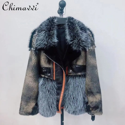 High Street Tuscan Fur Short Coat