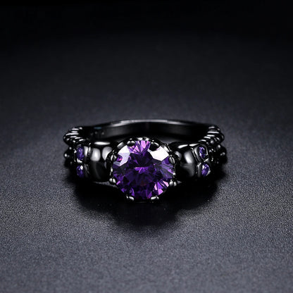 Retro Punk Skull Gothic Ring