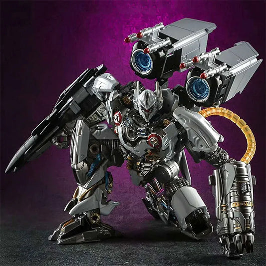 Transformation Toy Nitro Zeus Black Mamba LS-01 BMB LS01 KO Fighter Transformation Masterpiece  Robot Boy's Birthday Gift Box