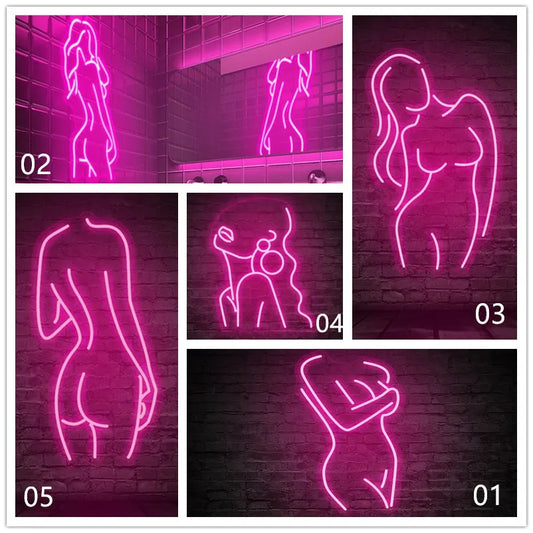 Sexy Lady LED Neon Sign