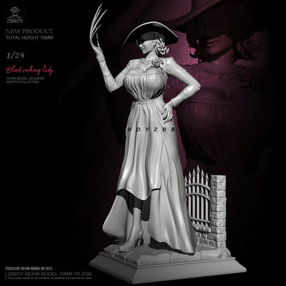 Resident evil lady figure