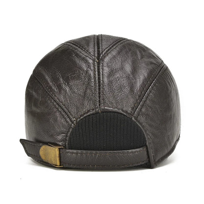 Real Cow Leather Baseball Hats