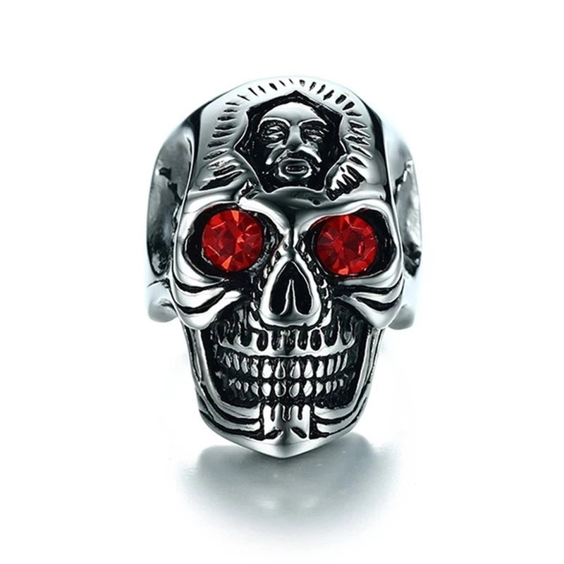 Skull Punk Rings