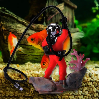 Underwater Animation Landscape Diver Treasure Hunt Man
