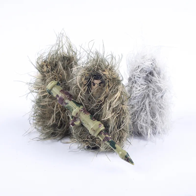 WW2 Military Ghillie Suit Building Blocks