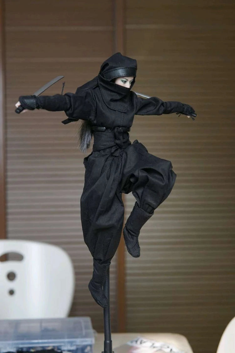 1:6 scale figure doll clothes Japan Female ninja suit