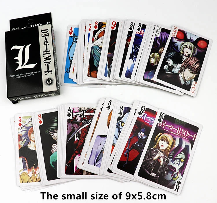 Anime Death Note Toys Poker