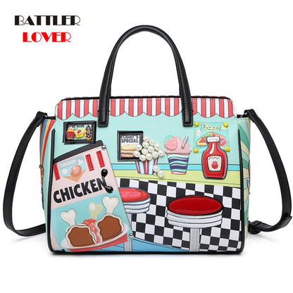 New Punk Rock Motorcycle Bag For Women