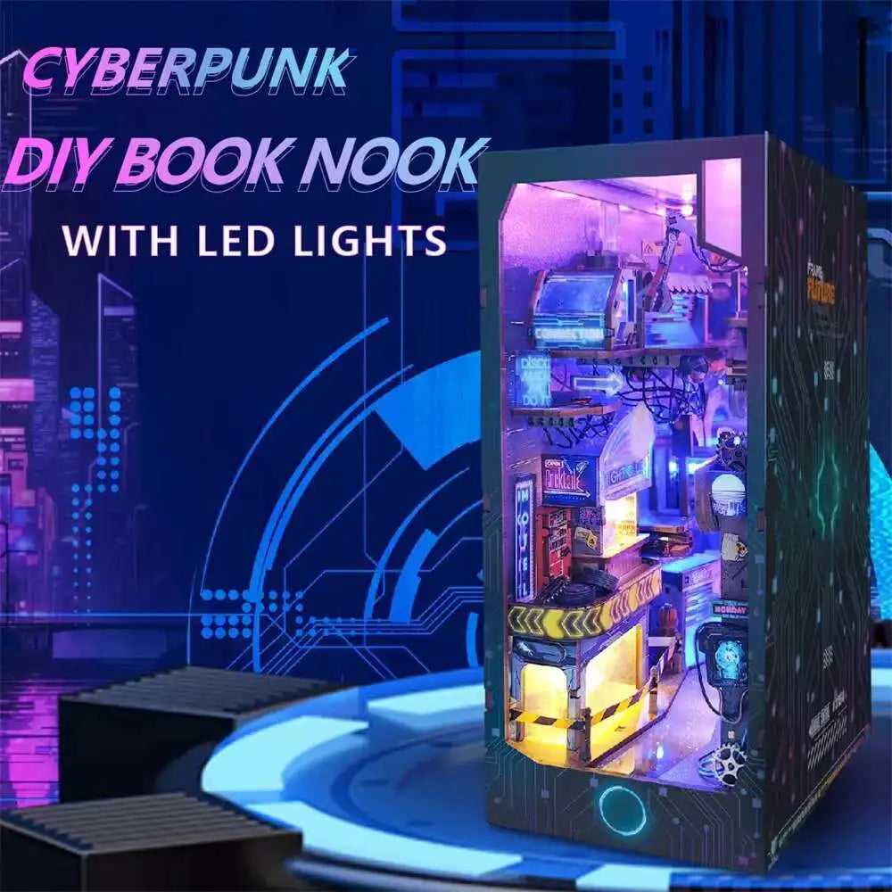Cyberpunk Endless Dimensions Book Nook