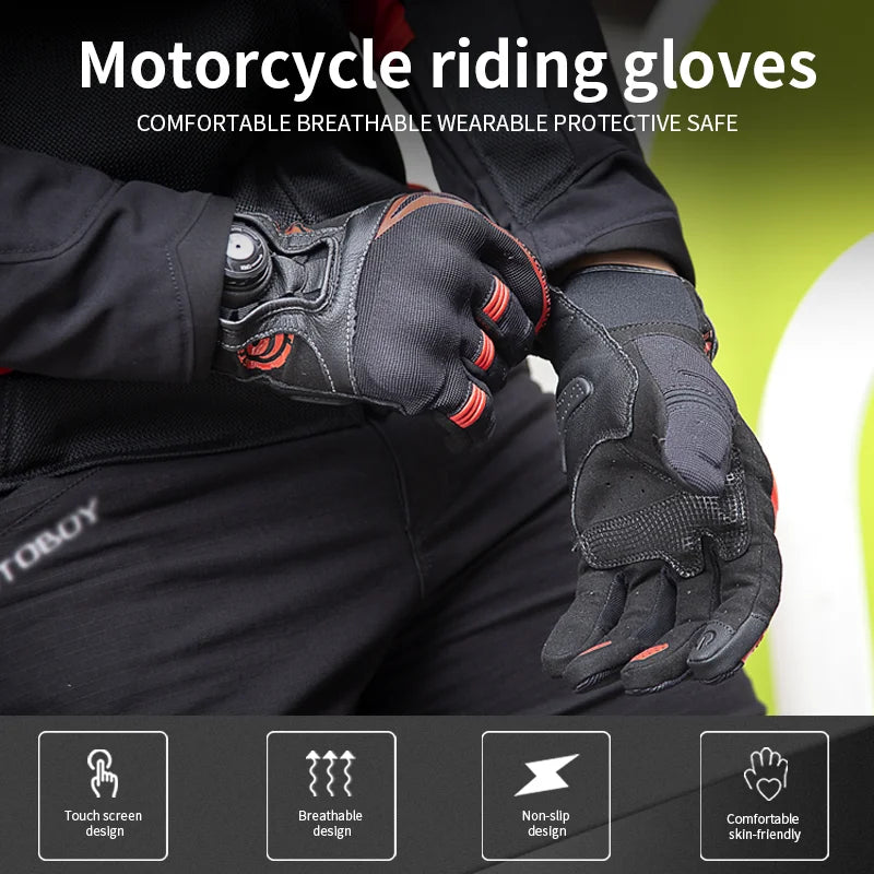 GlideGuard Summer Riding Gloves - Star Field Knight