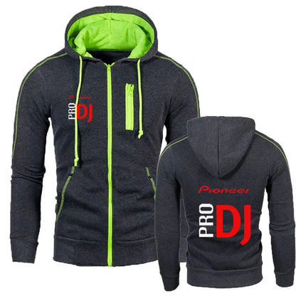 DJ music hoodie coat