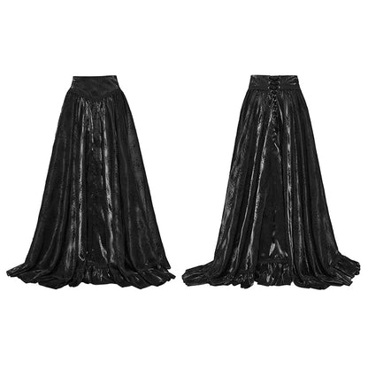 Gothic Skirt Ruffled Edges