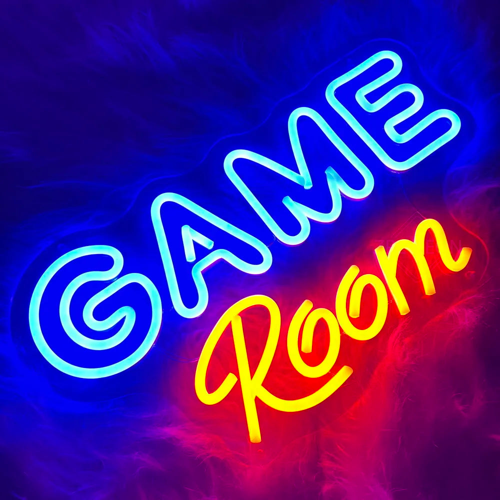 Neon Light Led Sign Game Room Decor