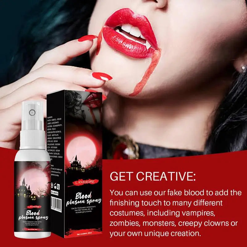 Creepy Costume Blood Spray