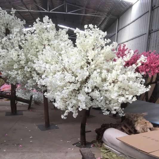 Artificial Cherry Blossom Tree Floor  Outdoor Garden Decoration