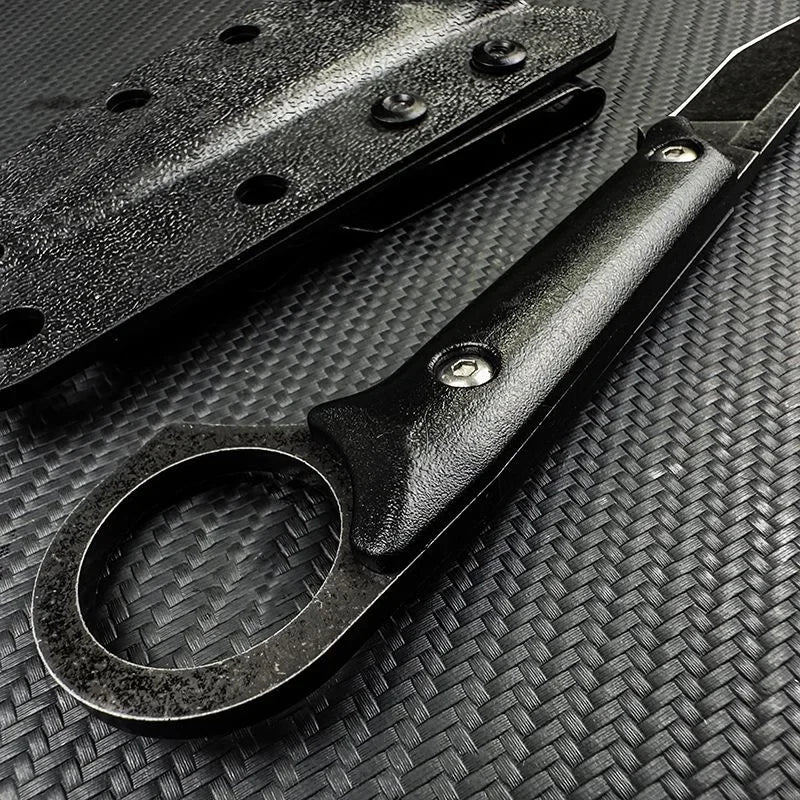 EDC Survival Straight Knife — 8cr13mov Blade + G10 Handle