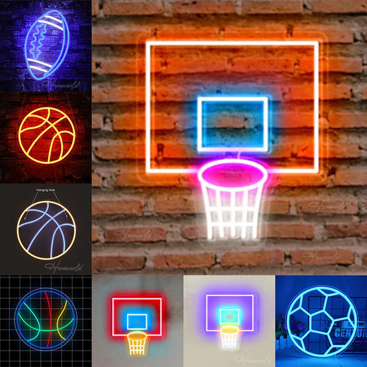 Basketball Neon Sign Light