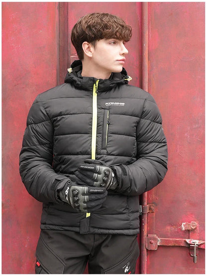 KOMINE GK-856 Windproof Sheepskin Moto Gloves